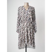 ZABAIONE - Robe mi-longue beige en polyester - Femme - Taille 42 - Modz