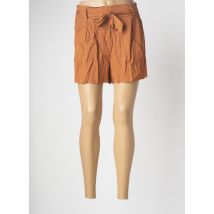 ASTRID BLACK LABEL - Short marron en viscose - Femme - Taille 38 - Modz