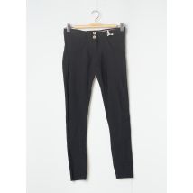 FREDDY - Pantalon slim noir en coton - Femme - Taille 38 - Modz