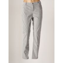 OPUS - Pantalon slim gris en coton - Femme - Taille 34 - Modz