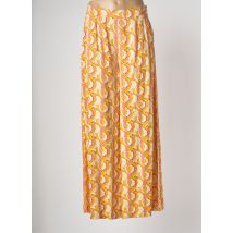 MADEMOISELLE YEYE - Pantalon large jaune en viscose - Femme - Taille 38 - Modz