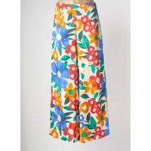 TRAFFIC PEOPLE - Pantalon large blanc en viscose - Femme - Taille 34 - Modz