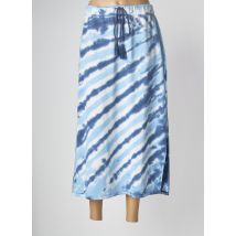 YESTA - Jupe longue bleu en coton - Femme - Taille 44 - Modz