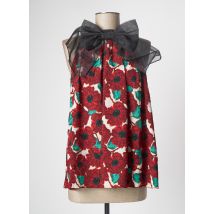 TRAFFIC PEOPLE - Top rouge en polyester - Femme - Taille 36 - Modz