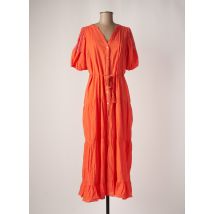 BISOU'S PROJECT - Robe longue orange en coton - Femme - Taille 36 - Modz