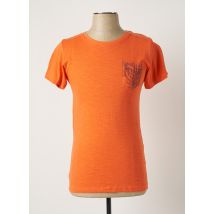 HOPENLIFE - T-shirt orange en coton pour homme - Taille XXL - Modz