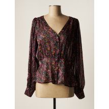 MORGAN - Chemisier noir en polyester - Femme - Taille 36 - Modz