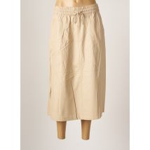 B.YOUNG - Jupe longue beige en viscose - Femme - Taille 38 - Modz