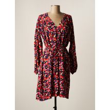 RUE MAZARINE - Robe mi-longue rose en viscose - Femme - Taille 36 - Modz