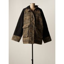 Y.A.S - Manteau court noir en polyester - Femme - Taille 40 - Modz