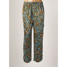 Y.A.S - Pantalon large marron en polyester - Femme - Taille 34 - Modz