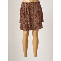 RUE MAZARINE - Jupe courte marron en polyester - Femme - Taille 40 - Modz