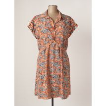 RUE MAZARINE - Robe courte orange en polyester - Femme - Taille 40 - Modz