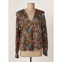 VILA - Blouse noir en viscose - Femme - Taille 38 - Modz