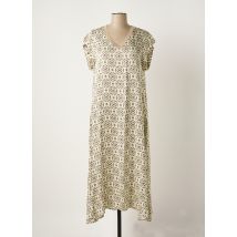 GUITARE - Robe longue beige en viscose - Femme - Taille 40 - Modz