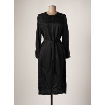 ROSEANNA - Robe mi-longue noir en acetate - Femme - Taille 38 - Modz