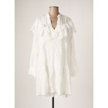 IRO - Robe courte blanc en viscose - Femme - Taille 38 - Modz