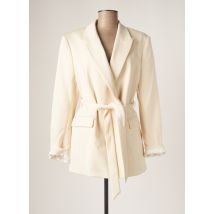 IRO - Manteau court beige en coton - Femme - Taille 38 - Modz