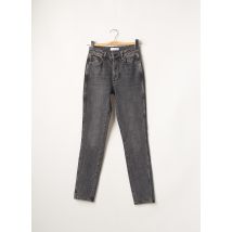ANINE BING - Jeans coupe slim gris en coton - Femme - Taille W24 - Modz