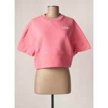 MARGAUX LONNBERG - Sweat-shirt rose en coton - Femme - Taille 38 - Modz