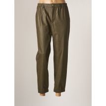 ROSEANNA - Pantalon droit vert en polyester - Femme - Taille 38 - Modz