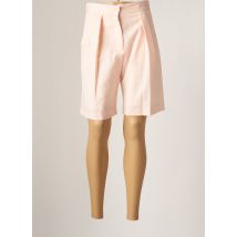 MARGAUX LONNBERG - Bermuda rose en laine vierge - Femme - Taille 36 - Modz