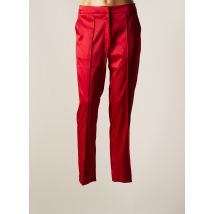 SEQUALYZ - Pantalon slim rouge en polyester - Femme - Taille 38 - Modz