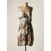 PAUL SMITH - Robe mi-longue gris en coton - Femme - Taille 40 - Modz