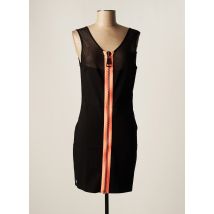 PHILIPP PLEIN - Robe mi-longue noir en viscose - Femme - Taille 38 - Modz