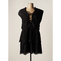 IRO - Robe courte noir en coton - Femme - Taille 36 - Modz