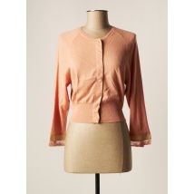 PAUL SMITH - Gilet manches longues rose en cachemire - Femme - Taille 38 - Modz