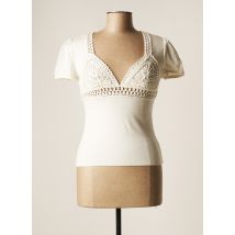 VALENTINO - Pull blanc en coton pour femme - Taille 40 - Modz