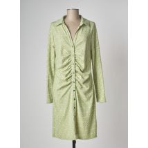 ESQUALO - Robe mi-longue vert en polyester - Femme - Taille 42 - Modz
