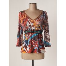 LO! LES FILLES - Top marron en polyester - Femme - Taille 38 - Modz