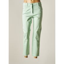OLSEN - Jeans coupe slim vert en coton - Femme - Taille 36 - Modz