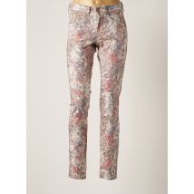 CREAM - Pantalon slim beige en coton - Femme - Taille TU - Modz