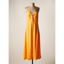 Y.A.S - Robe longue orange en viscose pour femme - Taille 42 - Modz