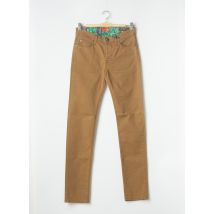 ROY ROGERS - Pantalon slim marron en coton - Homme - Taille W29 - Modz
