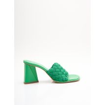 STRATEGIA - Mules/Sabots vert en textile - Femme - Taille 40 - Modz