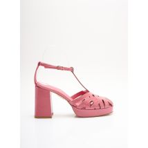 BRUNO PREMI - Sandales/Nu pieds rose en cuir - Femme - Taille 40 - Modz