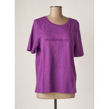 VILA - T-shirt violet en coton pour femme - Taille 36 - Modz