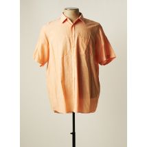 MARVELIS CHEMISES HOMME DE COULEUR ORANGE - Grande Taille