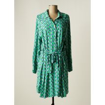 C'EST BEAU LA VIE - Robe mi-longue vert en viscose - Femme - Taille 46 - Modz