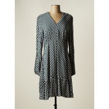 B.YOUNG - Robe mi-longue vert en viscose - Femme - Taille 38 - Modz