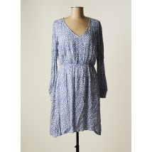 C'EST BEAU LA VIE - Robe mi-longue bleu en viscose - Femme - Taille 36 - Modz
