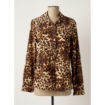 DONA LISA - Chemisier marron en polyester - Femme - Taille 36 - Modz