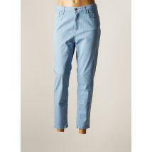 LCDN - Pantalon slim bleu en coton pour femme - Taille 42 - Modz