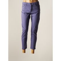 LCDN - Pantalon 7/8 violet en coton pour femme - Taille 42 - Modz