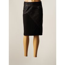 CHRISTINE LAURE - Jupe mi-longue noir en polyester - Femme - Taille 42 - Modz