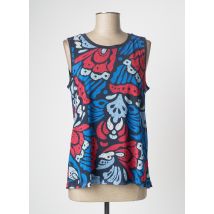 CECIL - Top bleu en polyester - Femme - Taille 40 - Modz